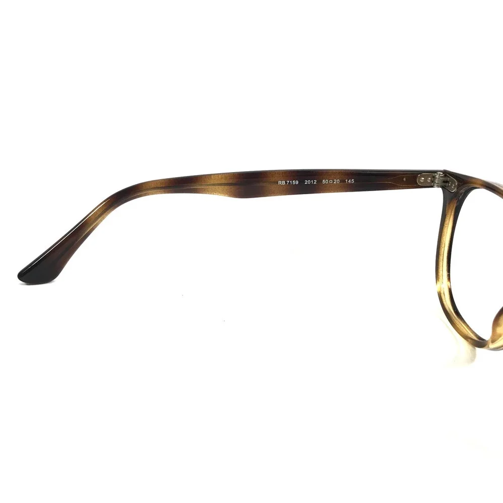 Ray-Ban Eyeglasses Frames RB7159 2012 Tortoise Brown Square Full Rim 50-20-145